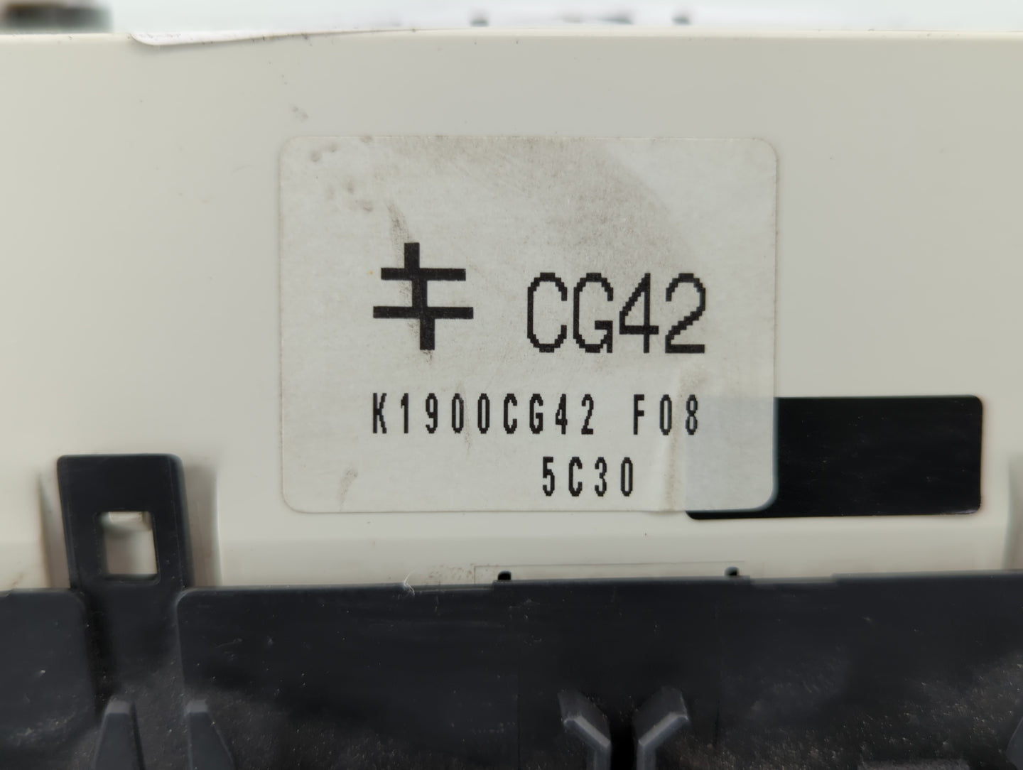 2012-2017 Mazda 5 Climate Control Module Temperature AC/Heater Replacement P/N:K1900CG42 F08 Fits OEM Used Auto Parts - Oemu