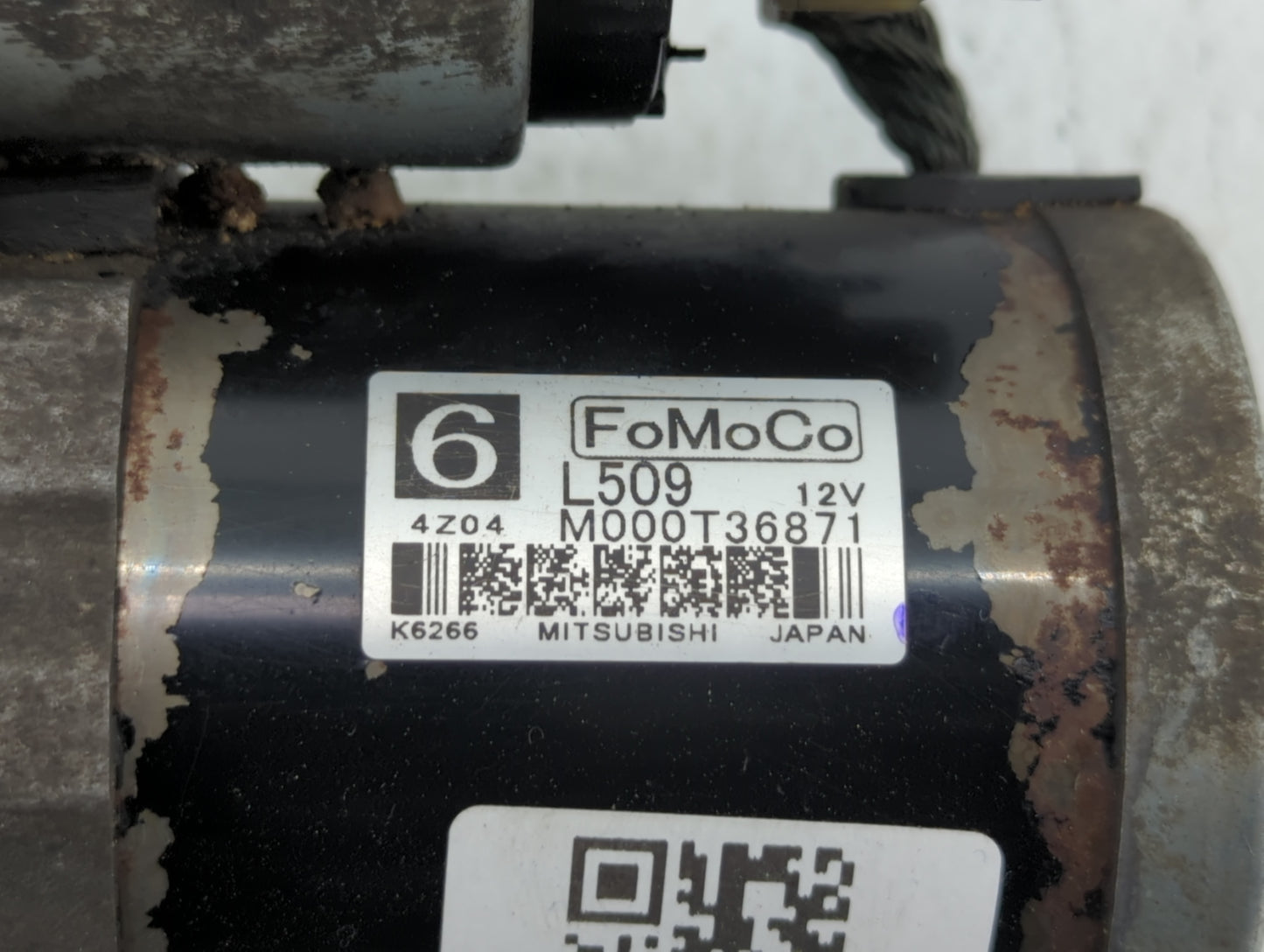 2013-2017 Mazda 5 Car Starter Motor Solenoid OEM P/N:M000T36871 Fits Fits 2013 2014 2015 2016 2017 OEM Used Auto Parts - Oem