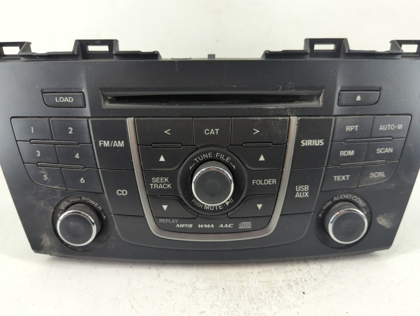 2013-2017 Mazda 5 Radio AM FM Cd Player Receiver Replacement P/N:CQ-JM02E0JT 547885 Fits Fits 2013 2014 2015 2016 2017 OEM U