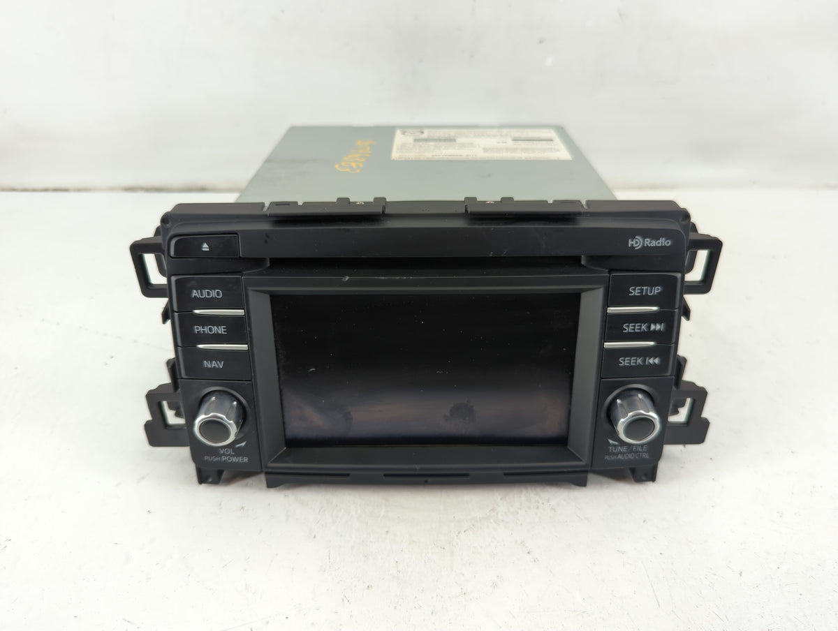 2014-2015 Mazda 6 Radio AM FM Cd Player Receiver Replacement P/N:GJS1 66 DV0C Fits 2014 2015 OEM Used Auto Parts - Oemusedau