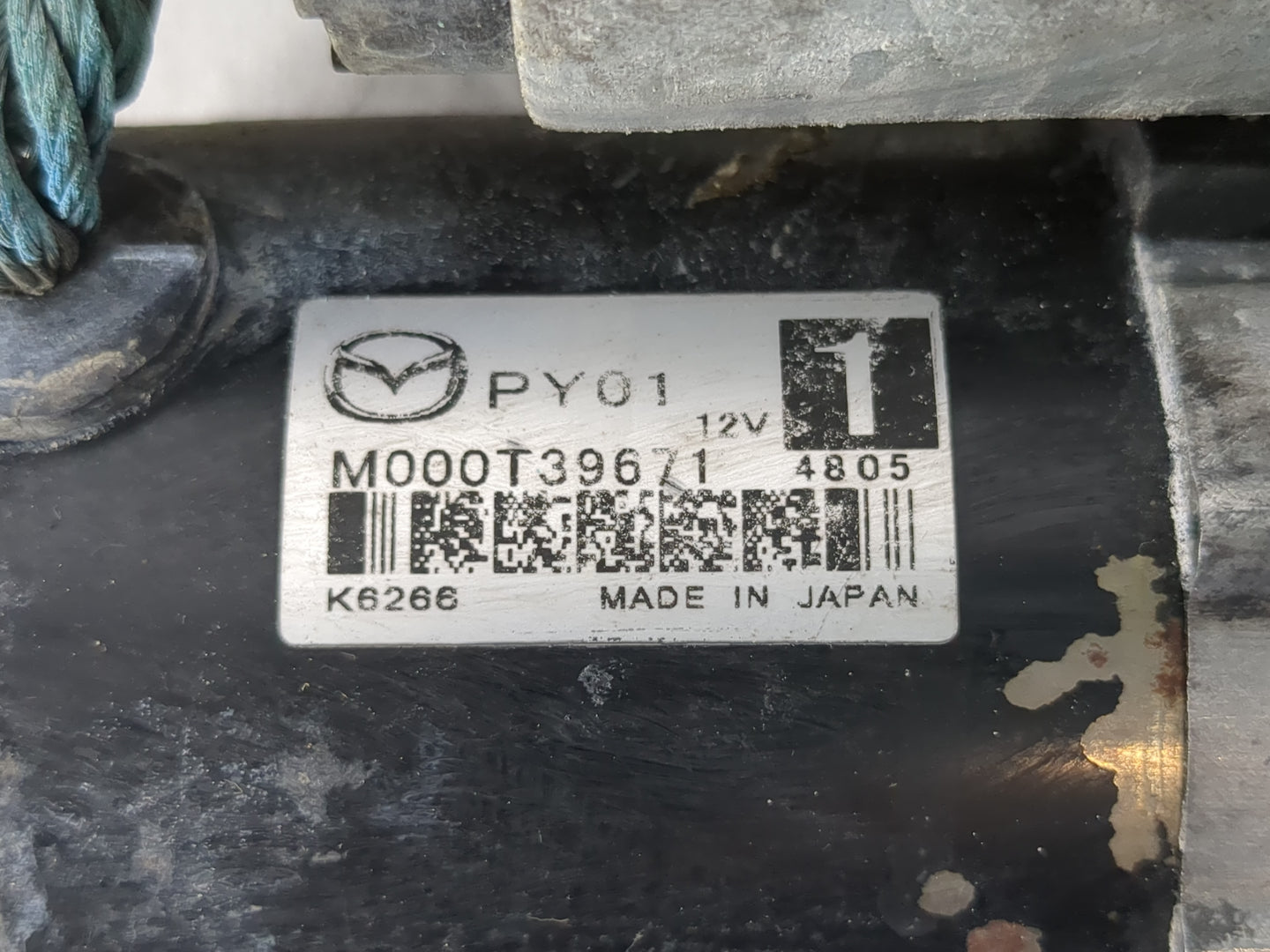 2014-2021 Mazda 6 Car Starter Motor Solenoid OEM P/N:M000T39671 Fits Fits 2014 2015 2016 2017 2018 2019 2020 2021 2022 OEM U