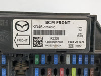 2014-2016 Mazda 6 Fusebox Fuse Box Panel Relay Module P/N:KD45-675X0 Fits Fits 2014 2015 2016 OEM Used Auto Parts - Oemuseda