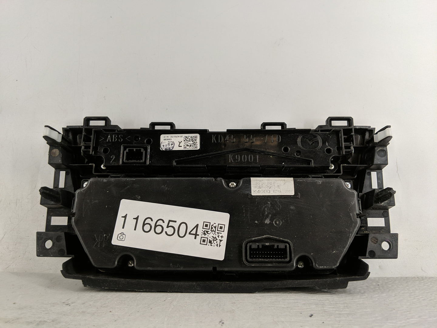2014-2015 Mazda 6 Climate Control Module Temperature AC/Heater Replacement P/N:KD45 55 710 Fits Fits 2014 2015 OEM Used Auto