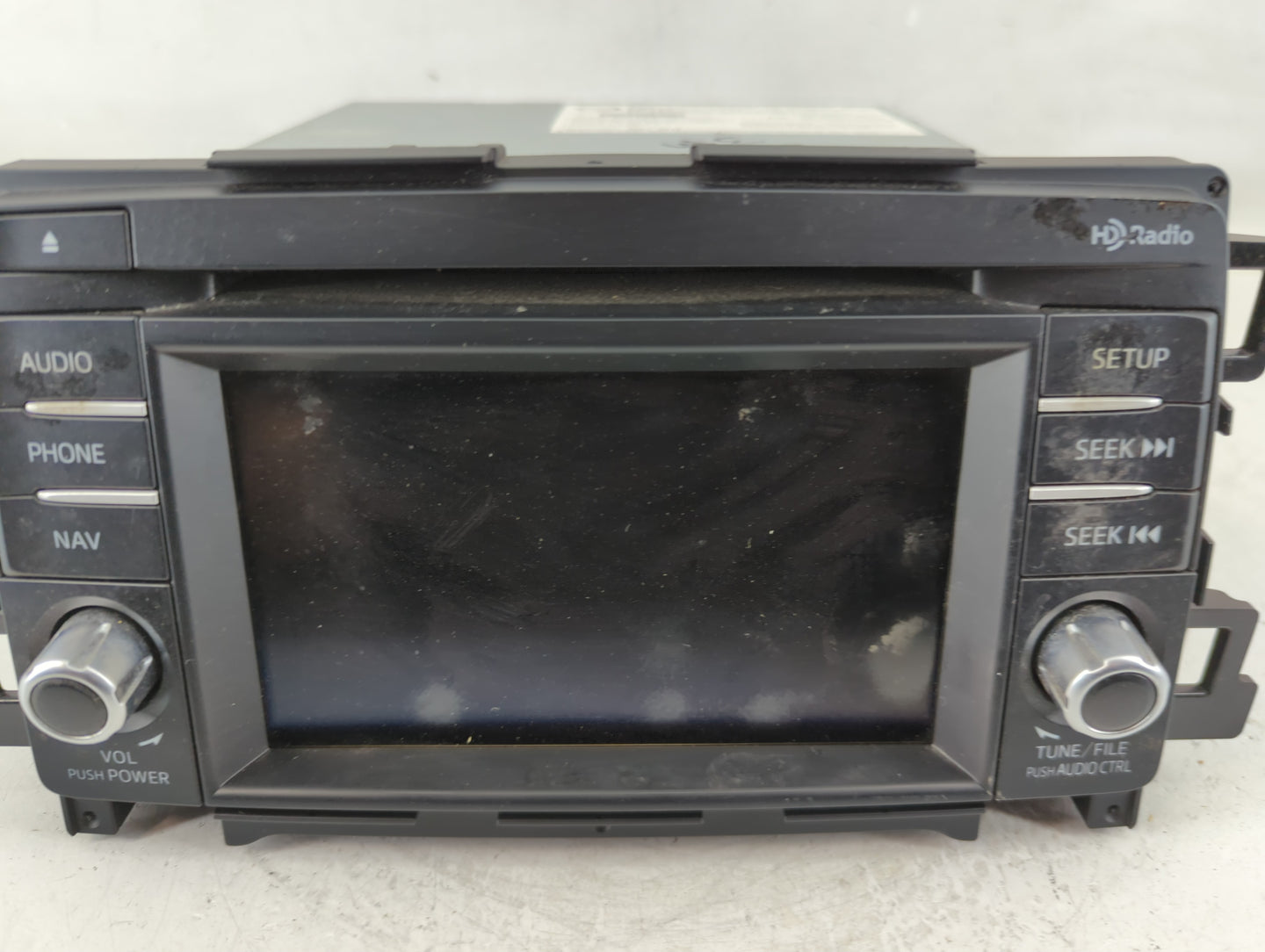 2014-2015 Mazda 6 Radio AM FM Cd Player Receiver Replacement P/N:GJS2 66 DV0C Fits Fits 2014 2015 OEM Used Auto Parts - Oemu