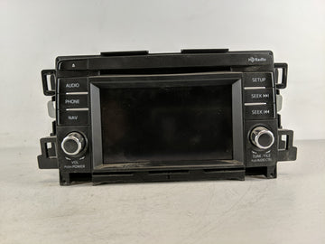 2014-2015 Mazda 6 Radio AM FM Cd Player Receiver Replacement P/N:GJS2 66 DV0B Fits Fits 2014 2015 OEM Used Auto Parts - Oemu