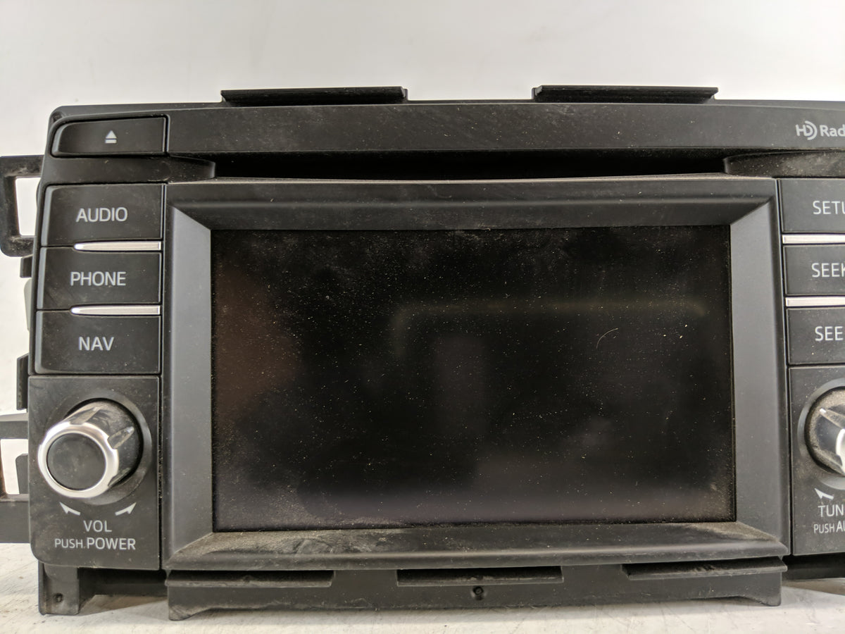 2014-2015 Mazda 6 Radio AM FM Cd Player Receiver Replacement P/N:GJS2 66 DV0B Fits 2014 2015 OEM Used Auto Parts - Oemusedau