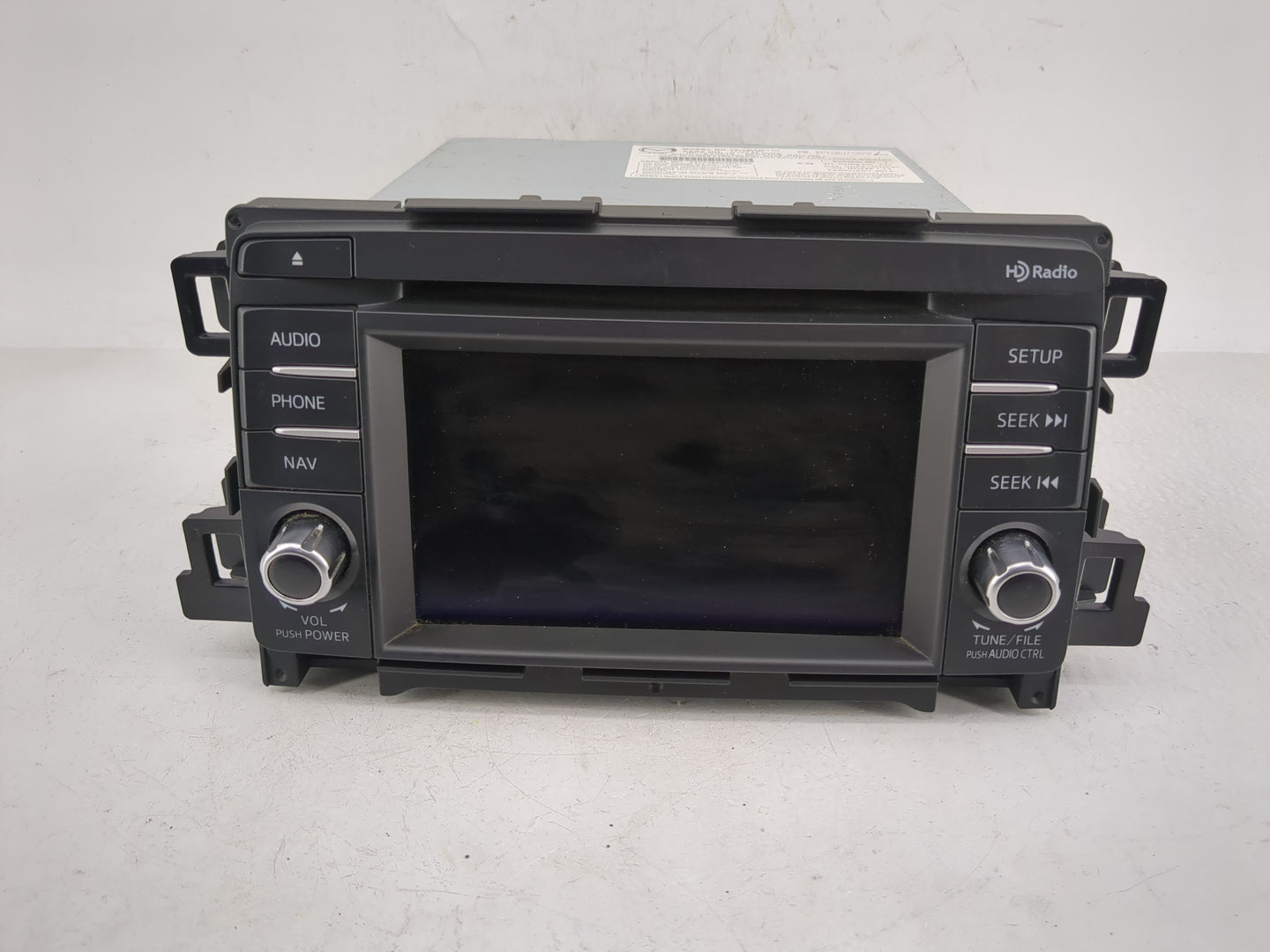 2014-2015 Mazda 6 Radio AM FM Cd Player Receiver Replacement P/N:GJS2 66 DV0C Fits Fits 2014 2015 OEM Used Auto Parts - Oemu