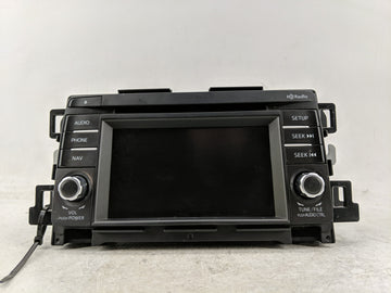 2015 Mazda 6 Radio AM FM Cd Player Receiver Replacement P/N:GJS2 66 DV0B Fits OEM Used Auto Parts - Oemusedautoparts1.com