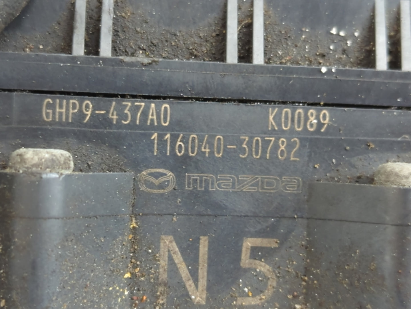 2014-2015 Mazda 6 ABS Pump Control Module Replacement P/N:116040-30782 GHP9-437A0 Fits Fits 2014 2015 OEM Used Auto Parts - 