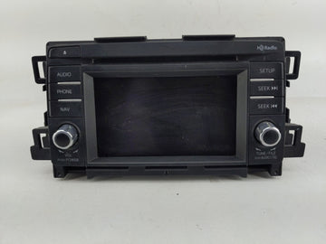 2015 Mazda 6 Radio AM FM Cd Player Receiver Replacement P/N:GJS2 66 DV0B Fits OEM Used Auto Parts - Oemusedautoparts1.com