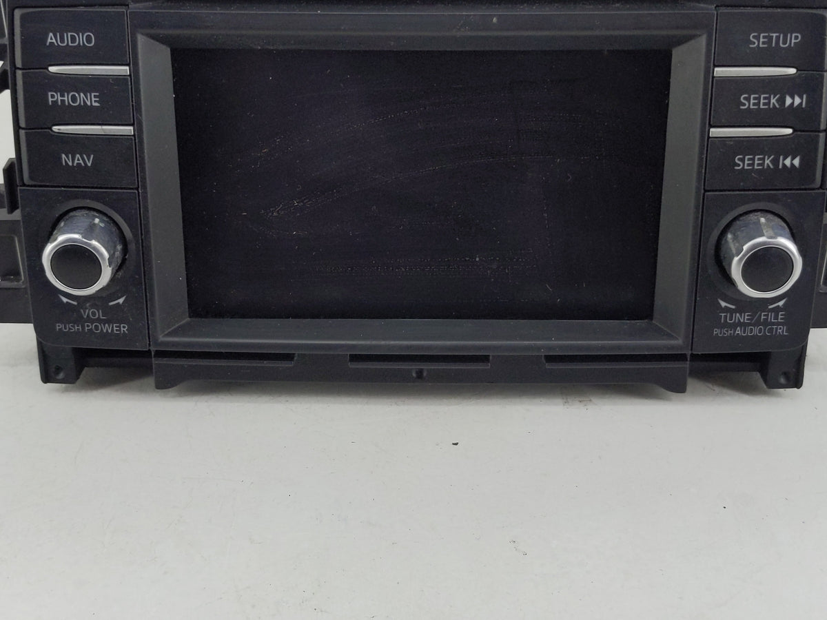 2014 Mazda 6 Radio AM FM Cd Player Receiver Replacement P/N:GJS2 66 DV0B Fits OEM Used Auto Parts - Oemusedautoparts1.com