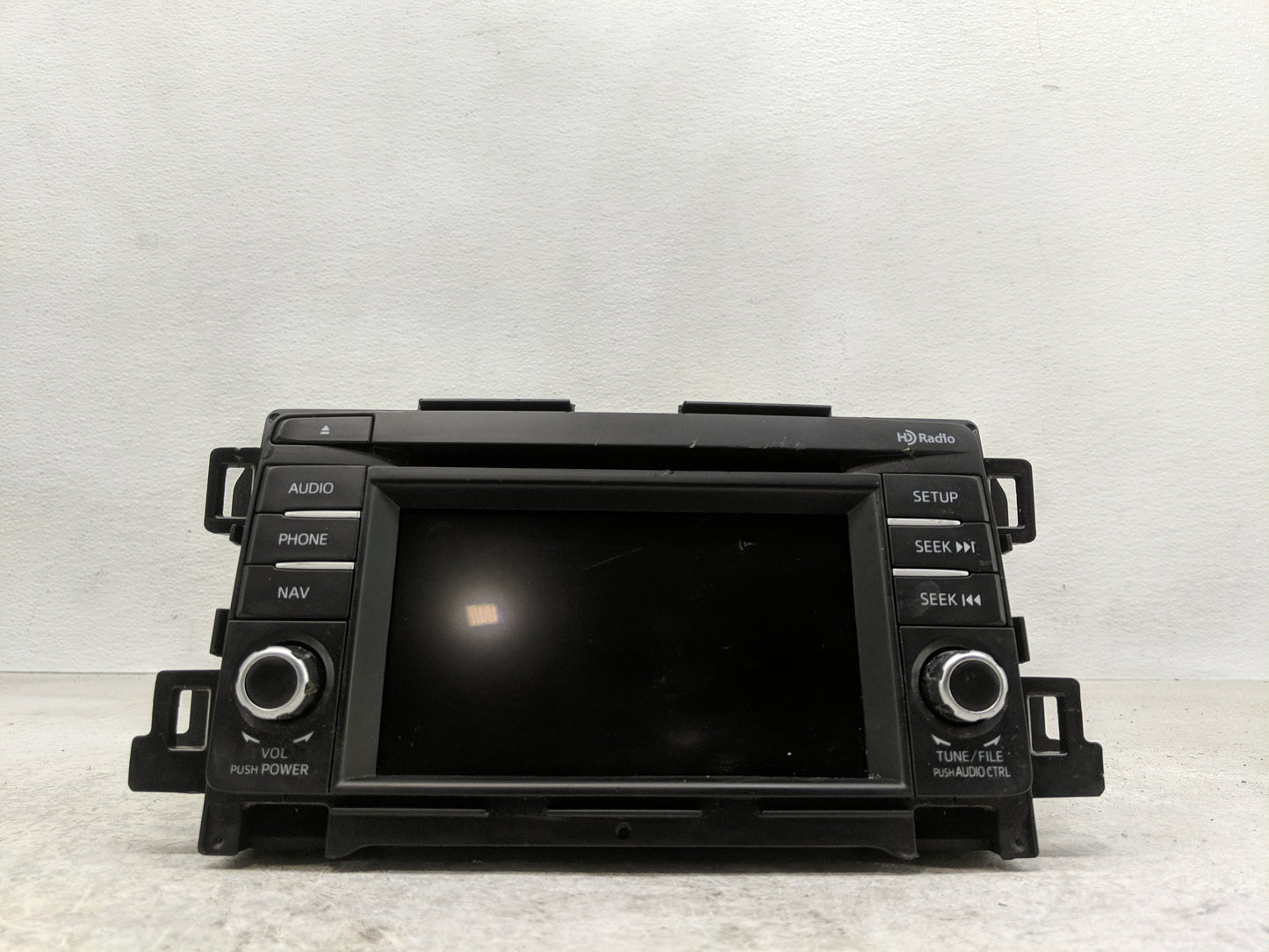 2015 Mazda 6 Radio AM FM Cd Player Receiver Replacement P/N:GJS2 66 DV0B Fits OEM Used Auto Parts - Oemusedautoparts1.com