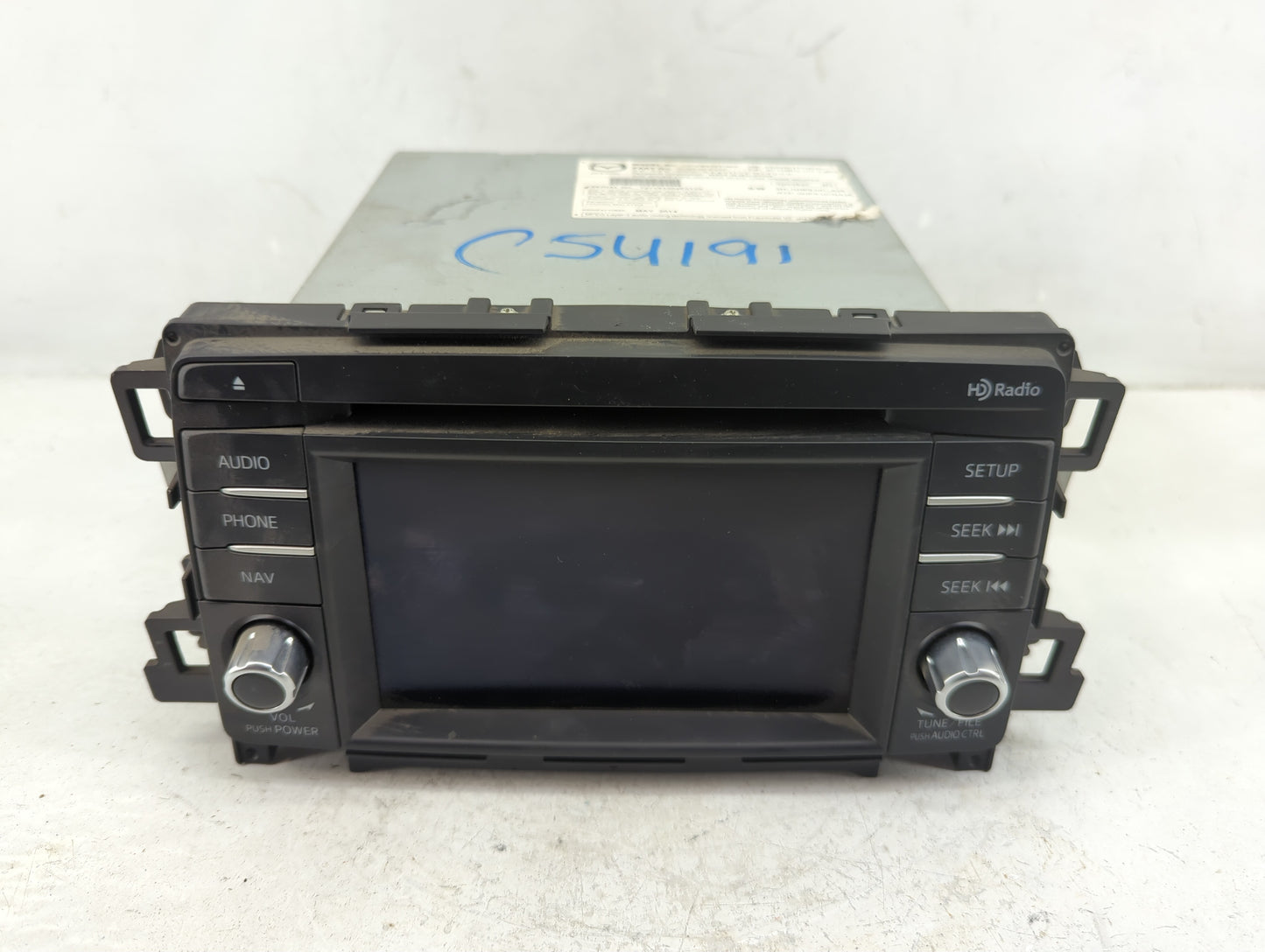 2014-2015 Mazda 6 Radio AM FM Cd Player Receiver Replacement P/N:CV-VM42E1JMB Fits Fits 2013 2014 2015 2016 OEM Used Auto Pa