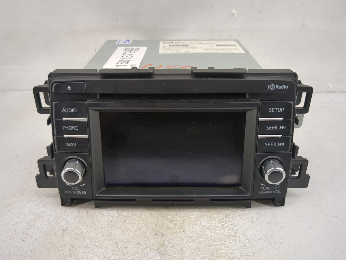 2014-2015 Mazda 6 Radio AM FM Cd Player Receiver Replacement P/N:CV-VM42E0JMB GJS1 66 DV0C Fits Fits 2014 2015 OEM Used Auto