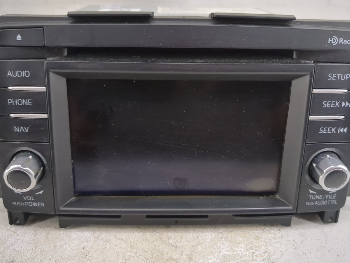 2014-2015 Mazda 6 Radio AM FM Cd Player Receiver Replacement P/N:CV-VM42E0JMB GJS1 66 DV0C Fits Fits 2014 2015 OEM Used Auto
