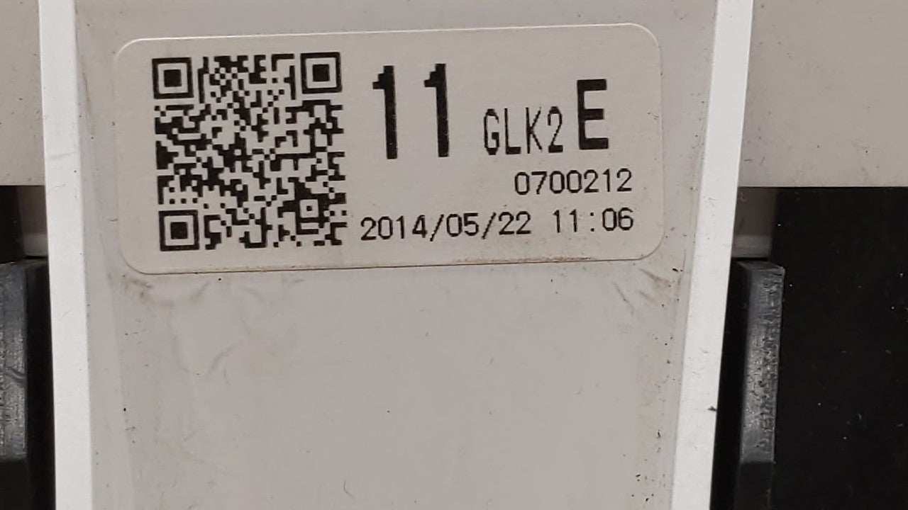 2014 Mazda 6 Instrument Cluster Speedometer Gauges P/N:11GLK2E Fits OEM Used Auto Parts - Oemusedautoparts1.com