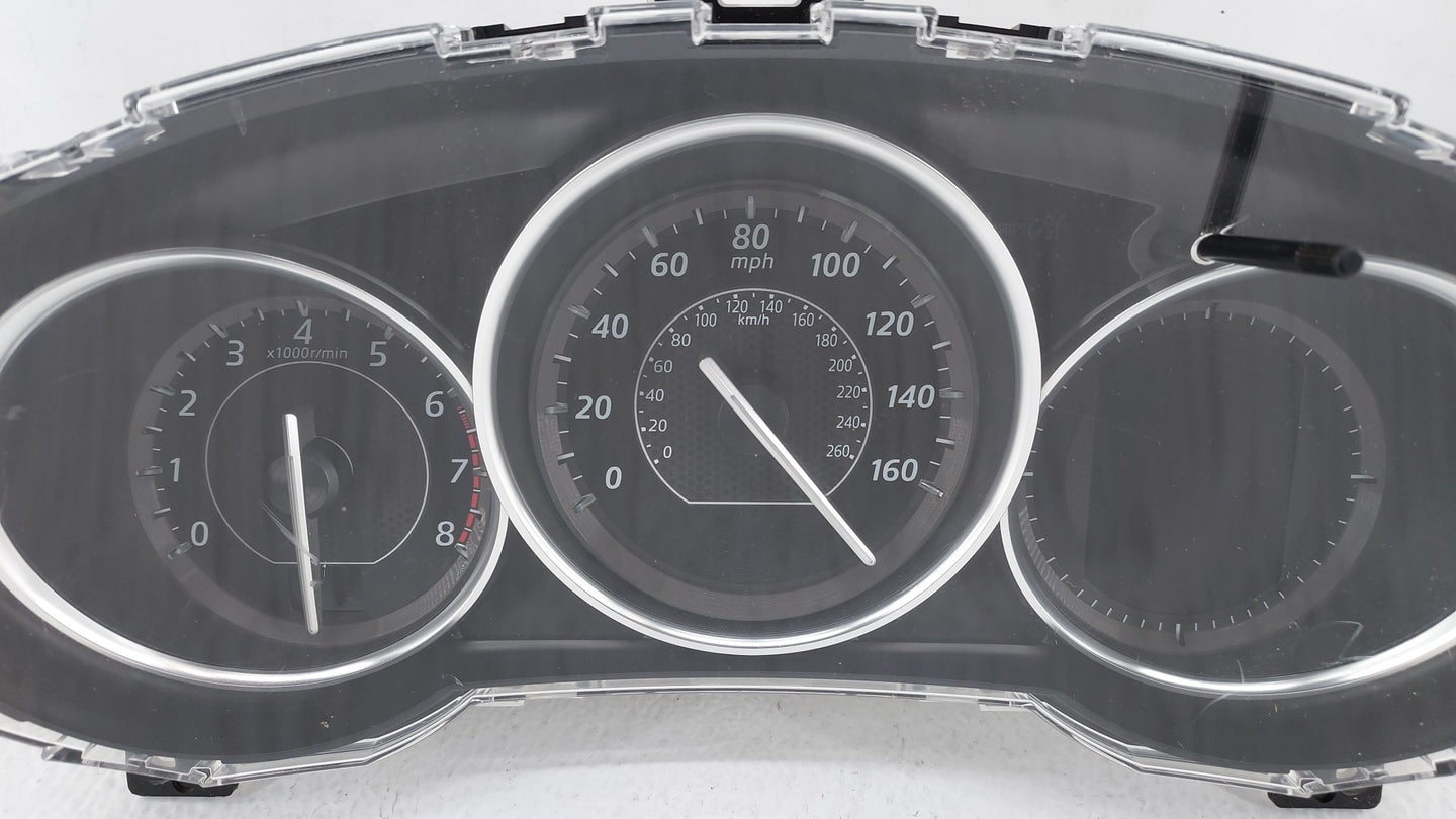 2014 Mazda 6 Instrument Cluster Speedometer Gauges P/N:11GLK2E Fits OEM Used Auto Parts - Oemusedautoparts1.com