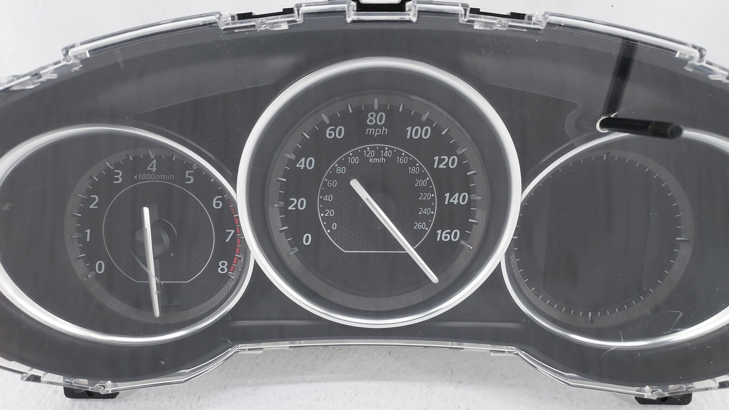 2014 Mazda 6 Instrument Cluster Speedometer Gauges P/N:11GLK2E Fits OEM Used Auto Parts - Oemusedautoparts1.com
