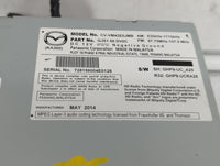 2014-2015 Mazda 6 Am Fm Cd Player Radio Receiver 367952 - Oemusedautoparts1.com