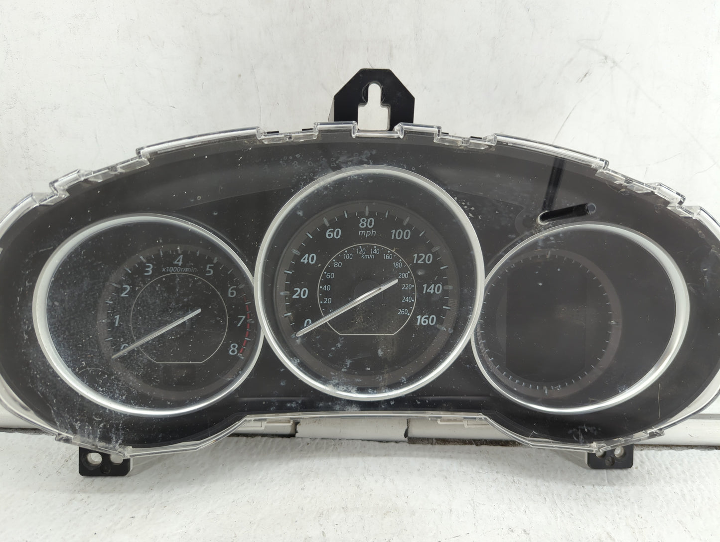 2014 Mazda 6 Instrument Cluster Speedometer Gauges P/N:GJR9D KD4555430, G46L55430, GLK2D Fits OEM Used Auto Parts - Oemuseda