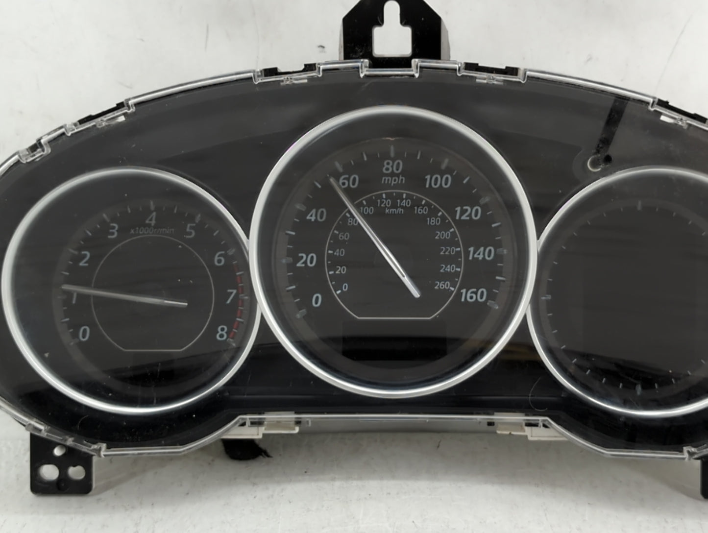 2014 Mazda 6 Instrument Cluster Speedometer Gauges P/N:KD45 55 430 19 GLK8 A, 0756221, GMN6 B, 11 GLK2 E Fits OEM Used Auto 