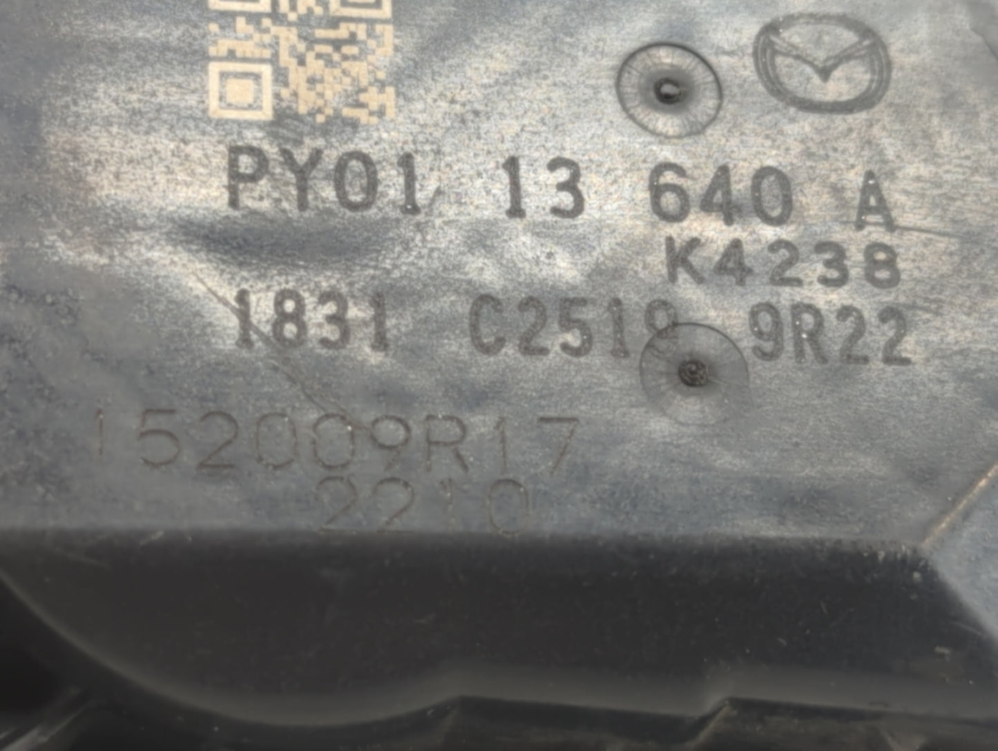 2014 Mazda 6 Throttle Body P/N:13 640 A K4238 13 640 A, 12681472AA, PY01 13 640 A Fits OEM Used Auto Parts - Oemusedautopart
