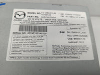 2015 Mazda 6 Radio AM FM Cd Player Receiver Replacement P/N:GJS1 66 DV0B GJS2 66 DV0C, GJS1 66 DV0C, 16730129, CV-VM42E1JMA 