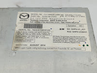 2014-2015 Mazda 6 Am Fm Cd Player Radio Receiver - Oemusedautoparts1.com