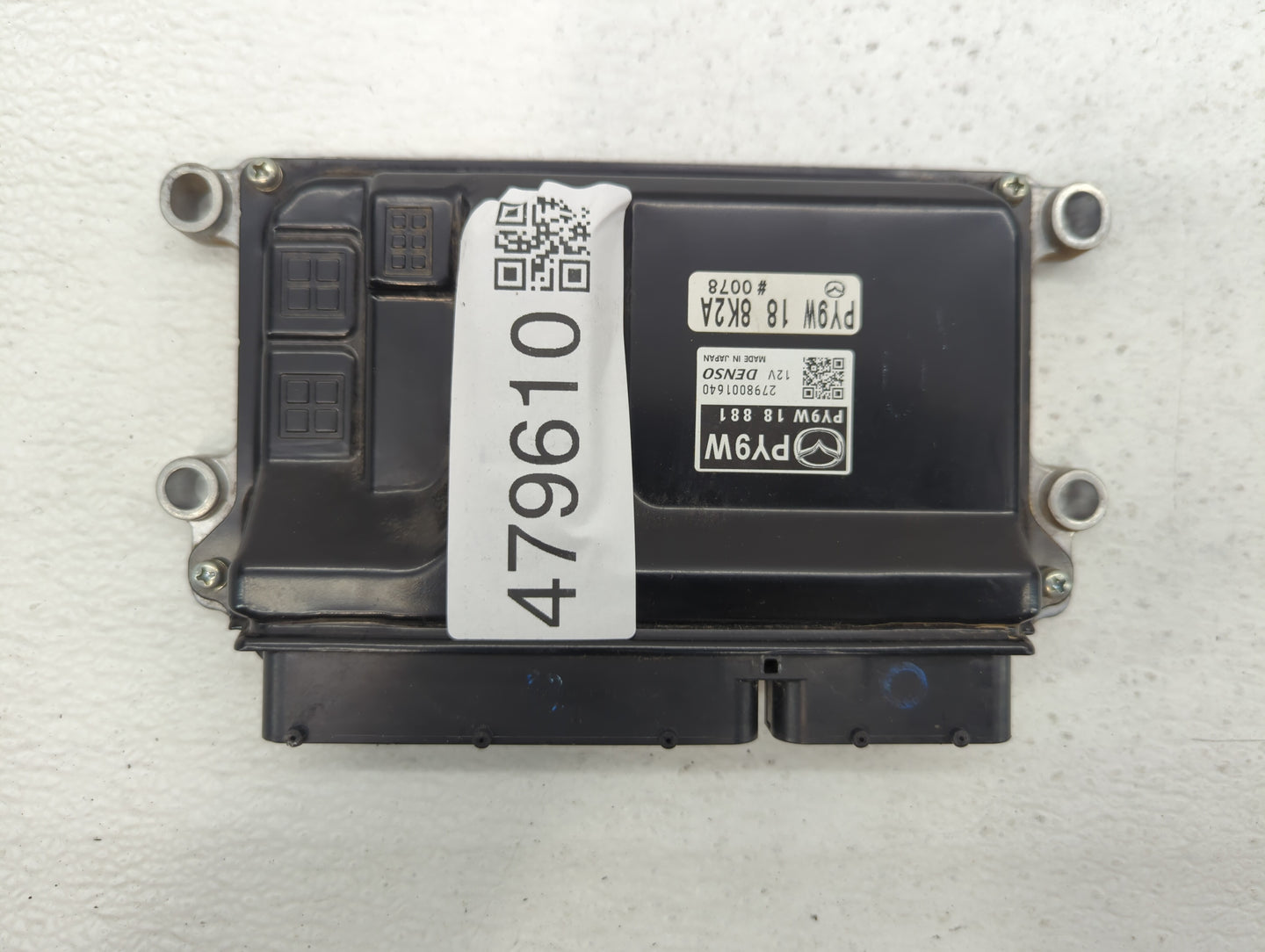 2014-2016 Mazda 6 PCM Engine Control Computer ECU ECM PCU OEM P/N:PY1J 18 881E PY9T 18 881A, PY9W 18 881 Fits Fits 2014 2015