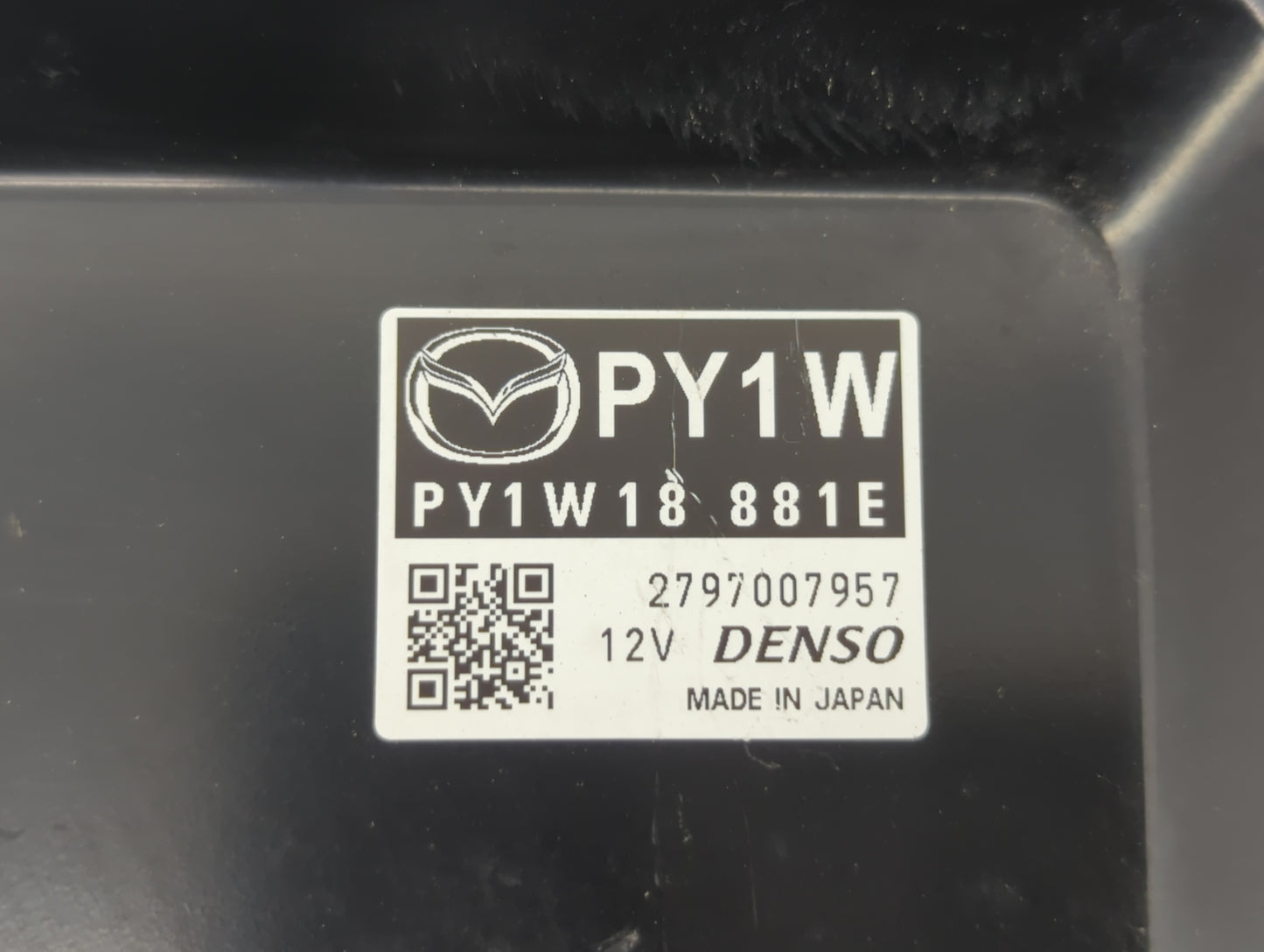 2014-2016 Mazda 6 PCM Engine Control Computer ECU ECM PCU OEM P/N:PY1W 18 881E PY1J 18 881E, PY9T 18 881A Fits Fits 2014 201