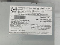 2014-2015 Mazda 6 Am Fm Cd Player Radio Receiver - Oemusedautoparts1.com