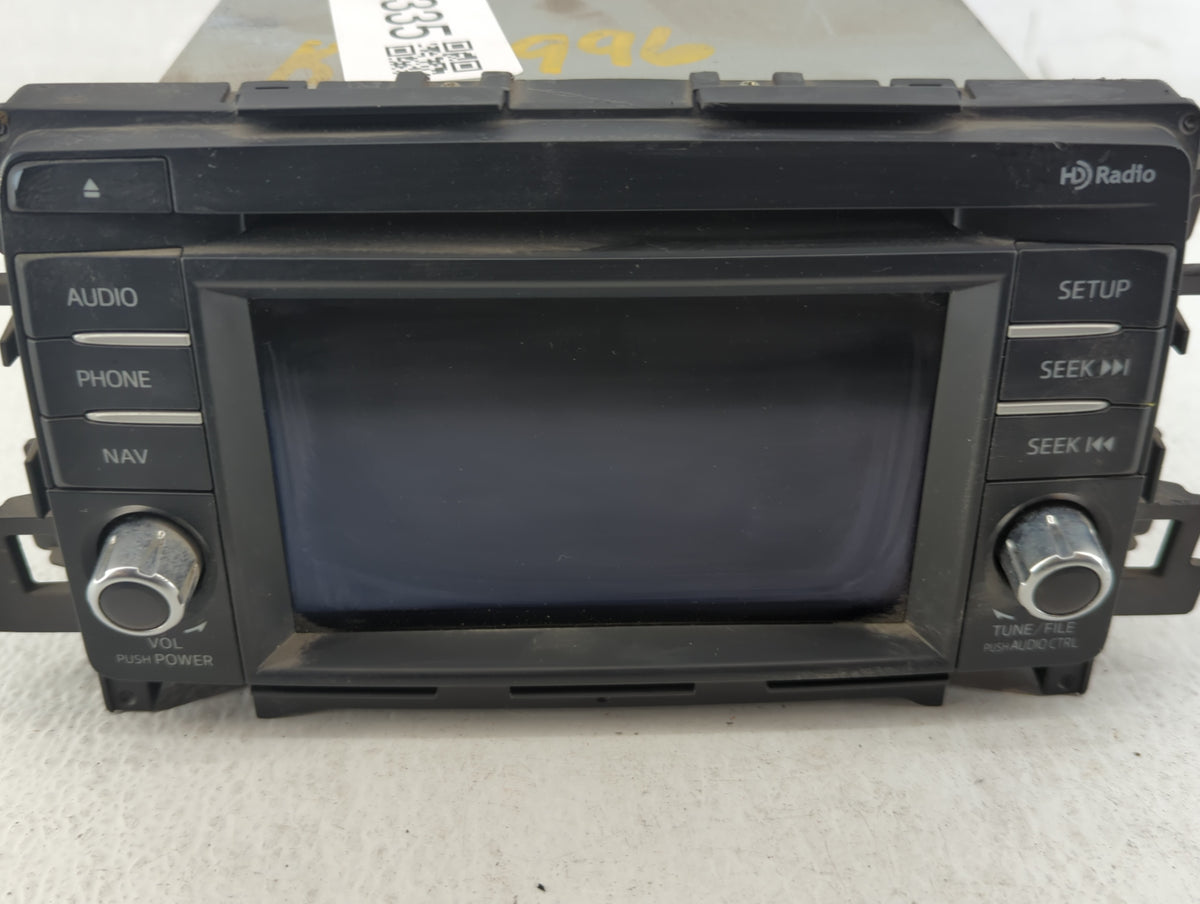 2015 Mazda 6 Am Fm Cd Player Radio Receiver 559335 - Oemusedautoparts1.com