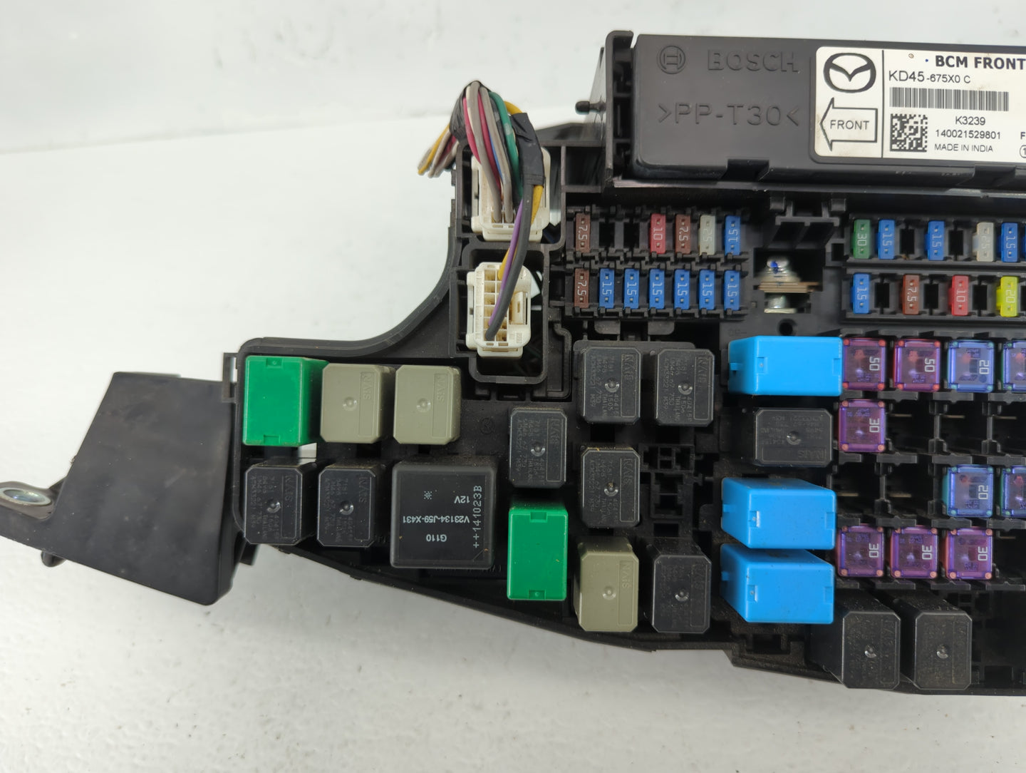 2014-2016 Mazda 6 Fusebox Fuse Box Panel Relay Module P/N:PP-TD10 KD45 66760 K7005 Fits Fits 2014 2015 2016 OEM Used Auto Pa