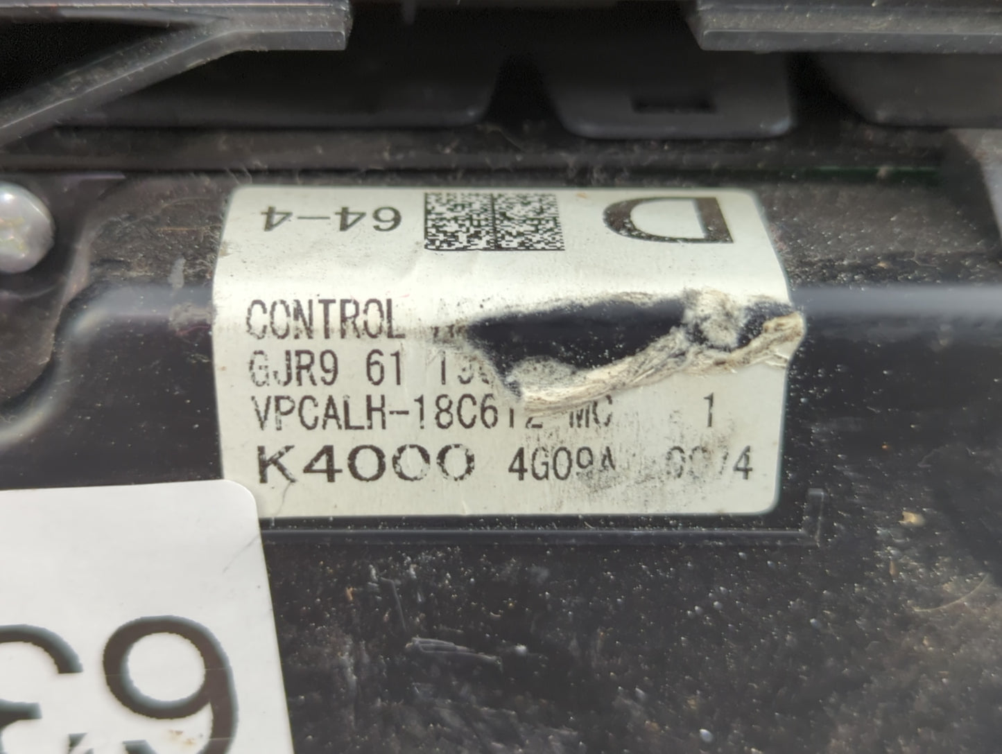 2014-2015 Mazda 6 Climate Control Module Temperature AC/Heater Replacement P/N:K4000 4G09A Fits Fits 2014 2015 OEM Used Auto