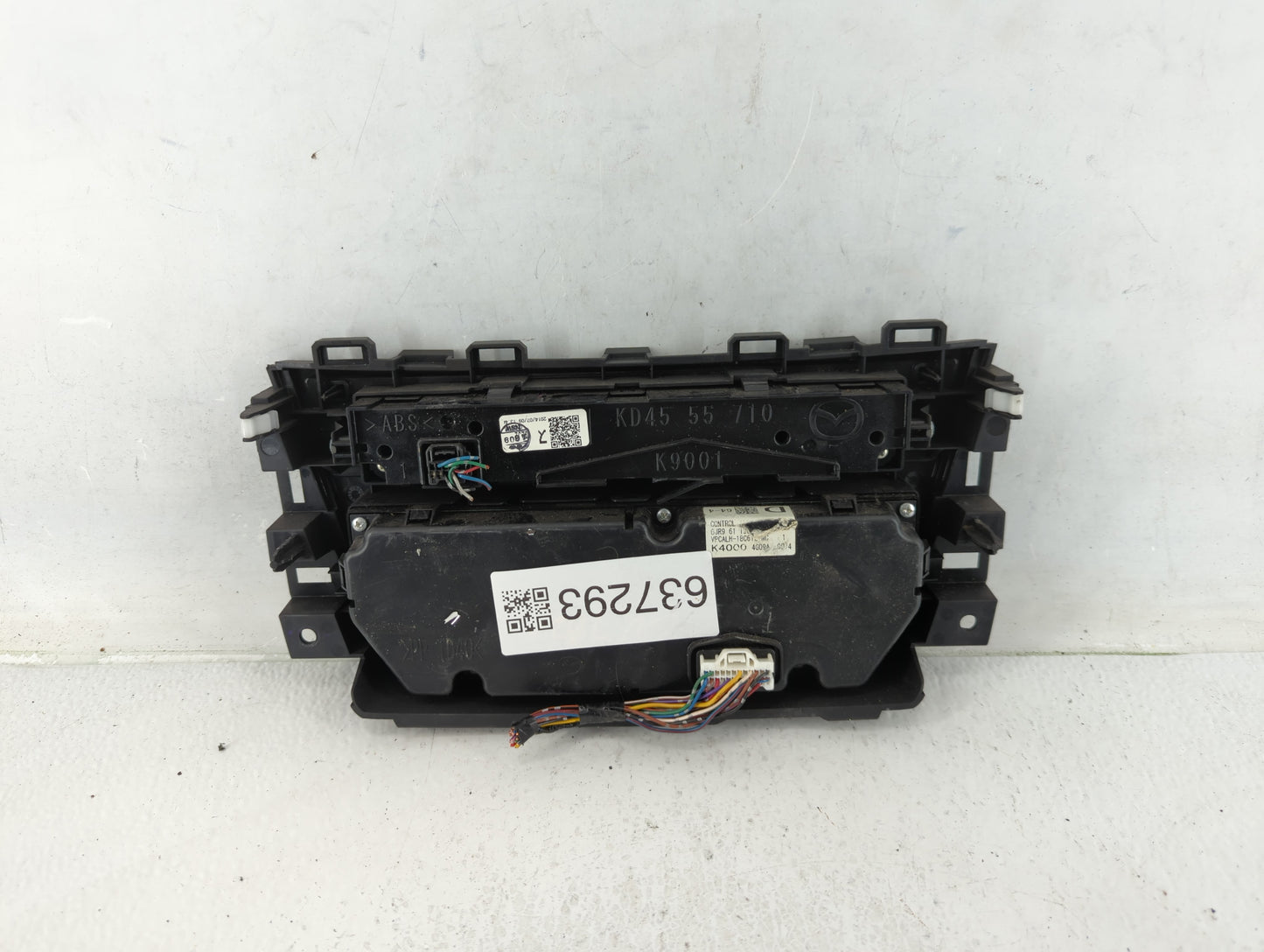 2014-2015 Mazda 6 Climate Control Module Temperature AC/Heater Replacement P/N:K4000 4G09A Fits Fits 2014 2015 OEM Used Auto