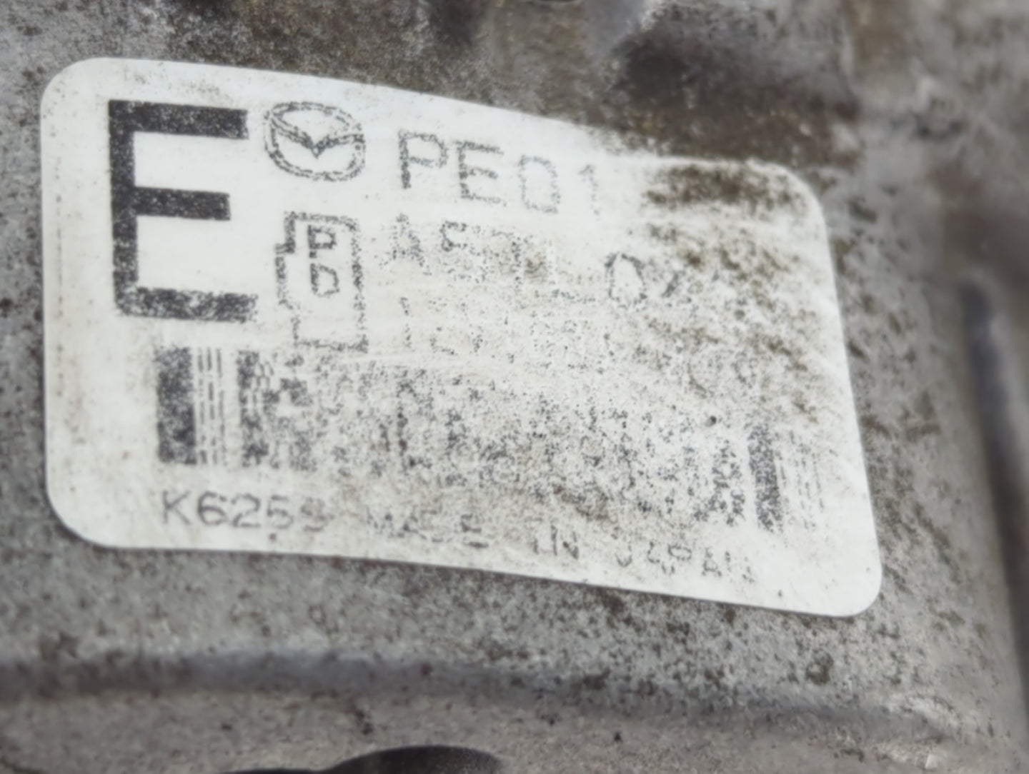 2014-2016 Mazda 6 Alternator Replacement Generator Charging Assembly Engine OEM Fits Fits 2013 2014 2015 2016 2017 OEM Used 