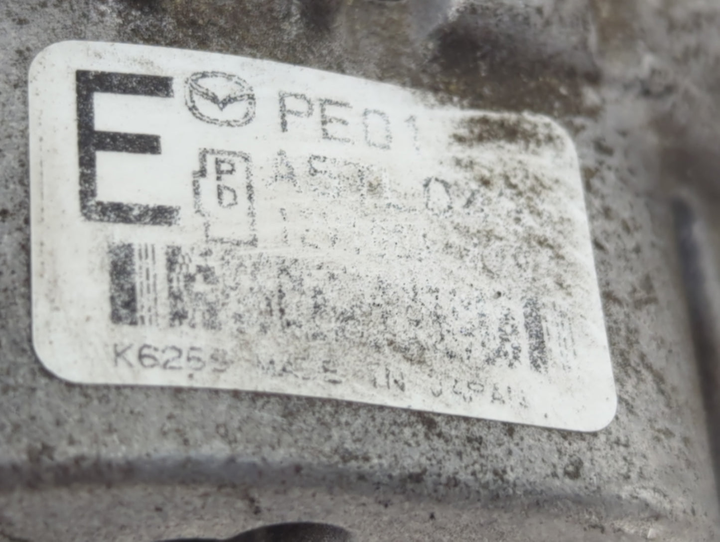 2014-2016 Mazda 6 Alternator Replacement Generator Charging Assembly Engine OEM Fits Fits 2013 2014 2015 2016 2017 OEM Used 