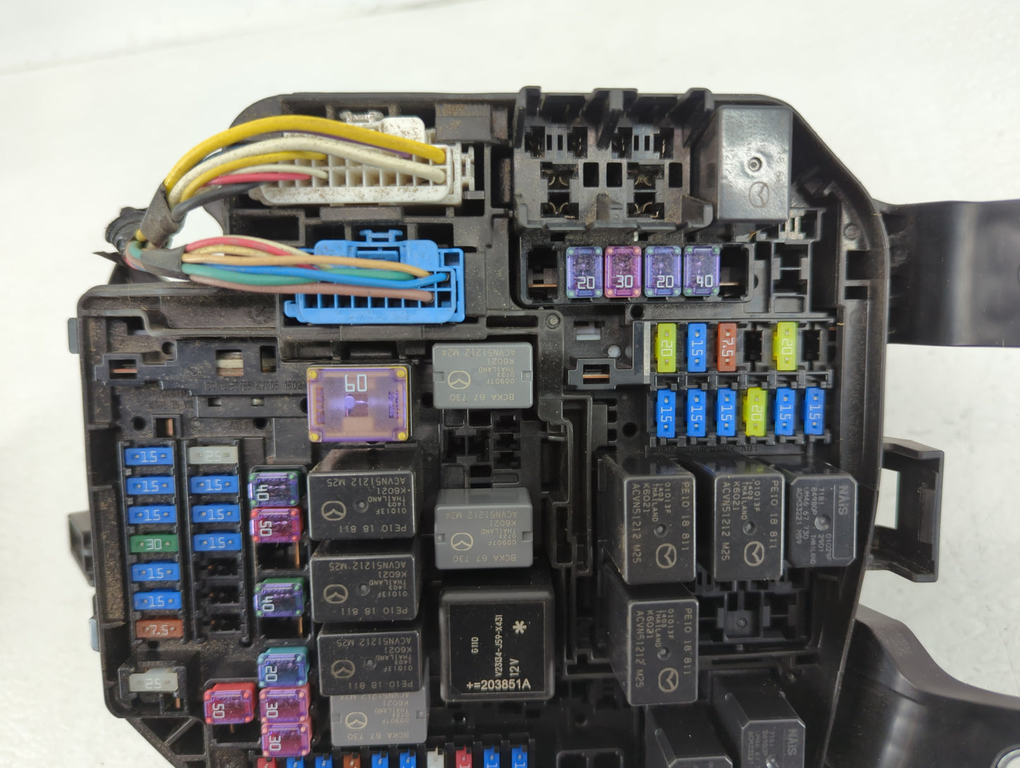 2014-2016 Mazda 6 Fusebox Fuse Box Panel Relay Module P/N:BCKB-66765 K7005 Fits Fits 2014 2015 2016 OEM Used Auto Parts - Oe