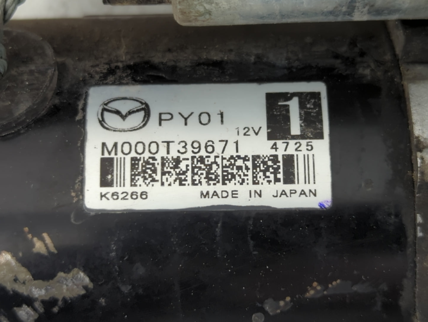 2014-2021 Mazda 6 Car Starter Motor Solenoid OEM P/N:M000T39671 Fits Fits 2014 2015 2016 2017 2018 2019 2020 2021 2022 OEM U