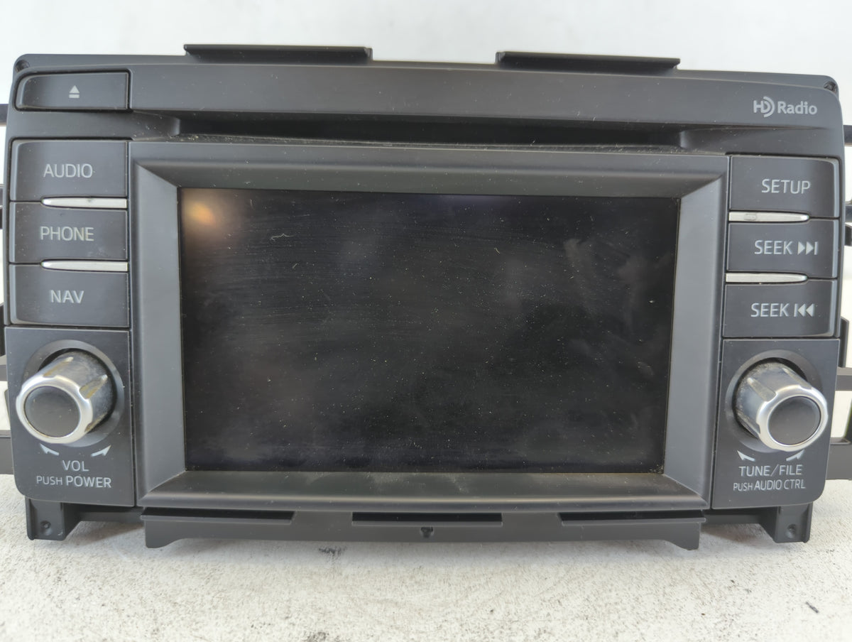 2014-2015 Mazda 6 Radio AM FM Cd Player Receiver Replacement P/N:GJS2 66 DV0C Fits Fits 2013 2014 2015 2016 OEM Used Auto Pa