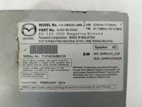 2014-2015 Mazda 6 Am Fm Cd Player Radio Receiver - Oemusedautoparts1.com