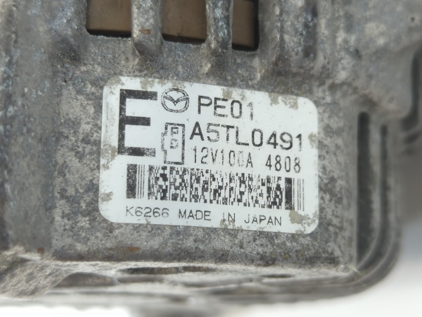 2014-2016 Mazda 6 Alternator Replacement Generator Charging Assembly Engine OEM P/N:A5TL0491 Fits Fits 2013 2014 2015 2016 2