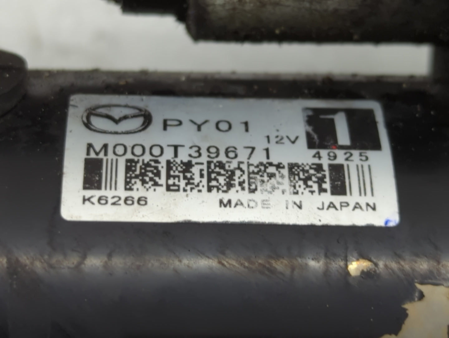 2014-2021 Mazda 6 Car Starter Motor Solenoid OEM P/N:M000T39671 Fits Fits 2014 2015 2016 2017 2018 2019 2020 2021 2022 OEM U