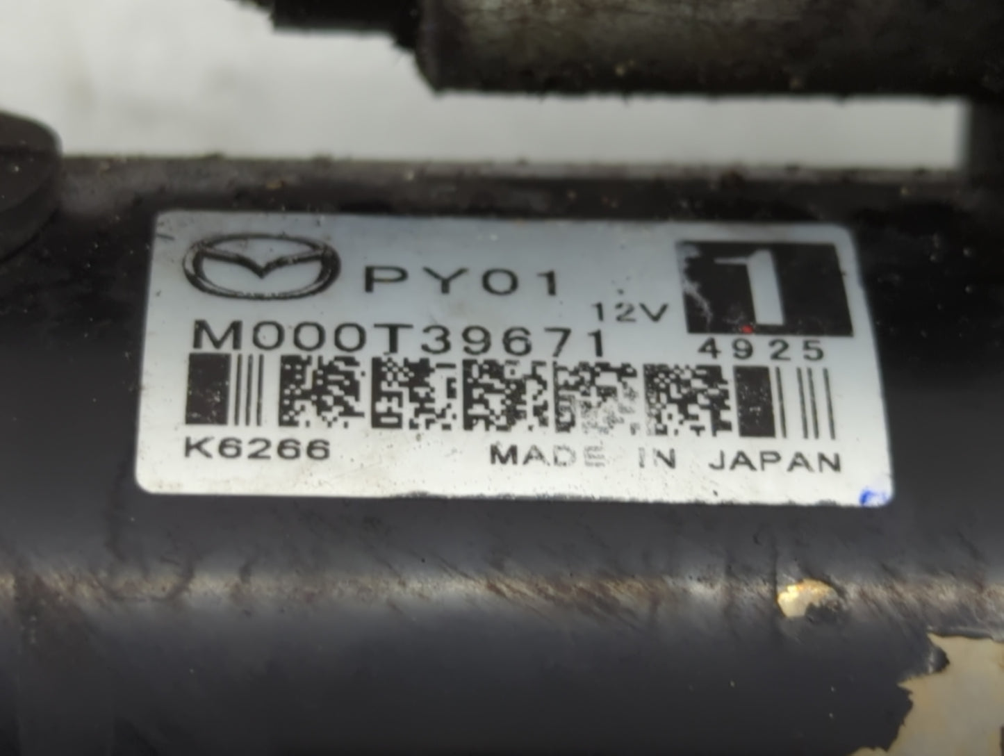 2014-2021 Mazda 6 Car Starter Motor Solenoid OEM P/N:M000T39671 Fits Fits 2014 2015 2016 2017 2018 2019 2020 2021 2022 OEM U