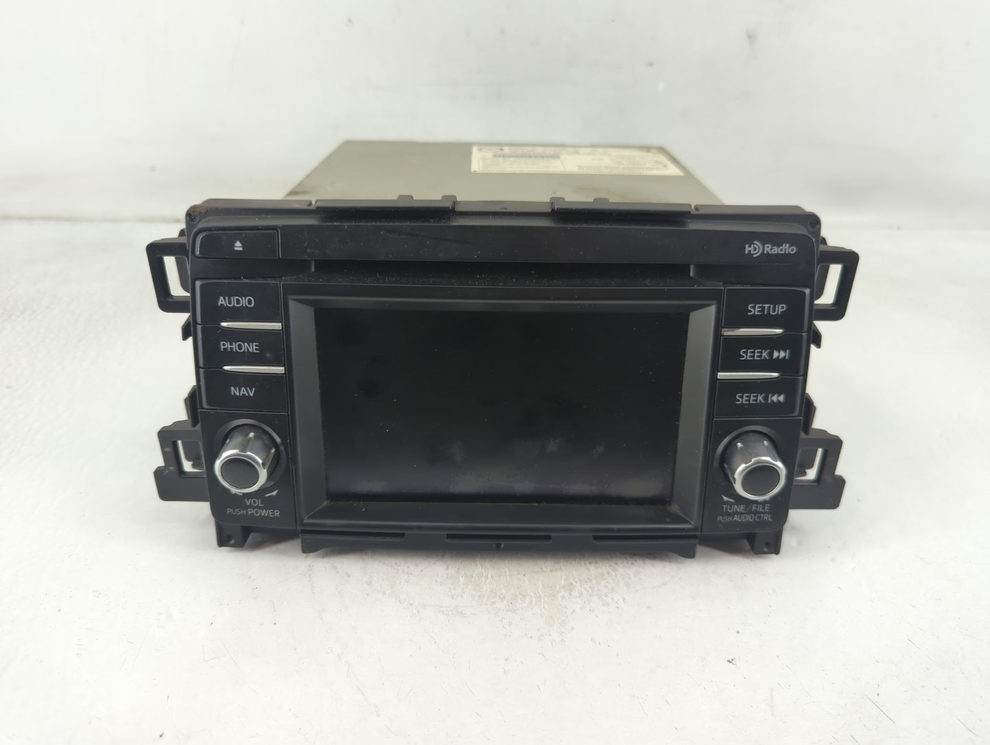 2015 Mazda 6 Radio AM FM Cd Player Receiver Replacement P/N:GJS2 66 DV0B Fits OEM Used Auto Parts - Oemusedautoparts1.com