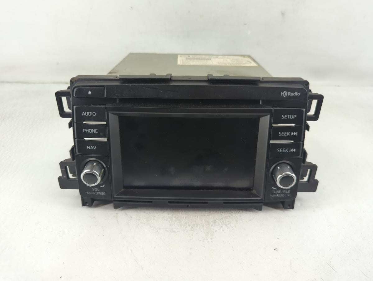 2014 Mazda 6 Radio AM FM Cd Player Receiver Replacement P/N:GJS2 66 DV0B Fits OEM Used Auto Parts - Oemusedautoparts1.com