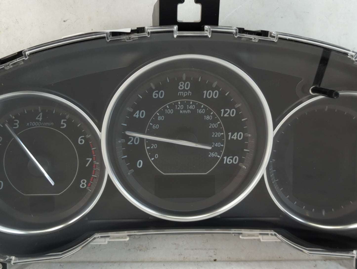 2014-2017 Mazda 6 Instrument Cluster Speedometer Gauges P/N:1QGLK3G Fits Fits 2014 2015 2017 OEM Used Auto Parts - Oemusedau