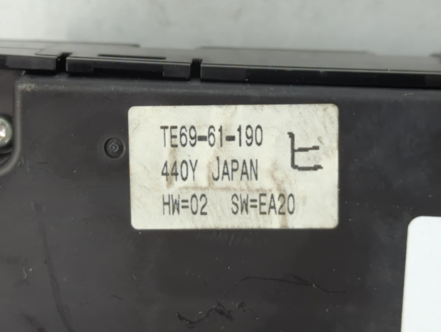 2015 Mazda Cx-3 Climate Control Module Temperature AC/Heater Replacement P/N:TE70-61-190 Fits Fits 2010 2011 2012 2013 2014 
