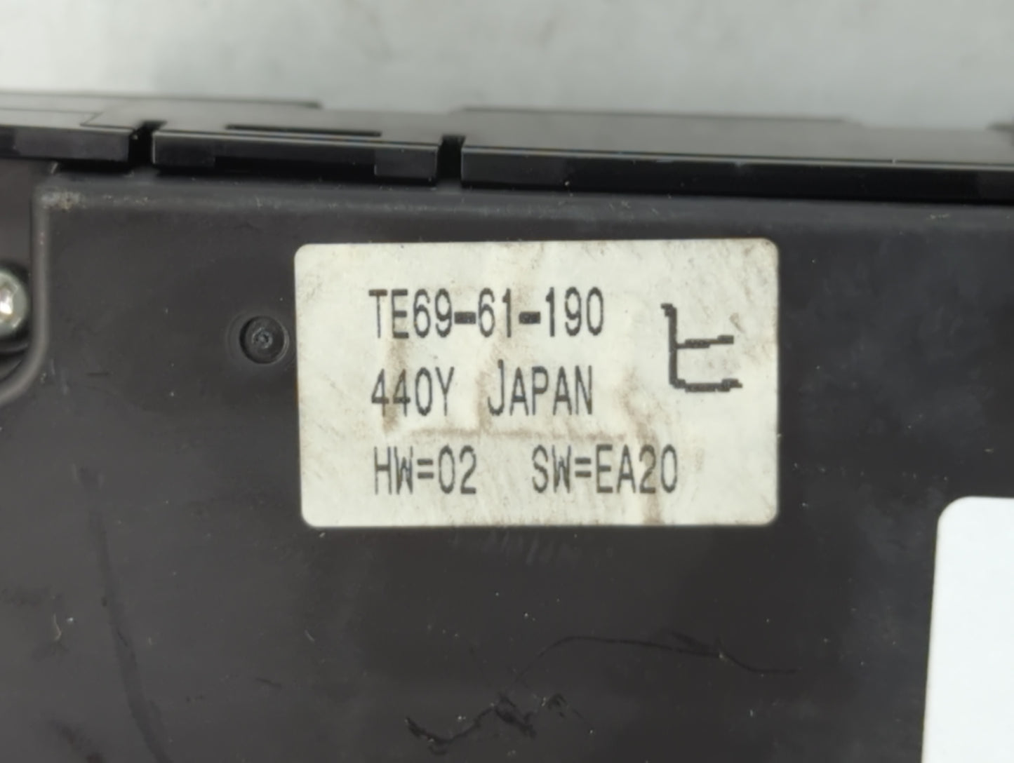 2015 Mazda Cx-3 Climate Control Module Temperature AC/Heater Replacement P/N:TE70-61-190 Fits Fits 2010 2011 2012 2013 2014 