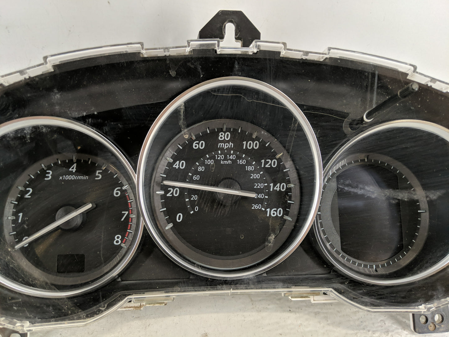2014-2015 Mazda Cx-5 Instrument Cluster Speedometer Gauges Fits Fits 2014 2015 OEM Used Auto Parts - Oemusedautoparts1.com
